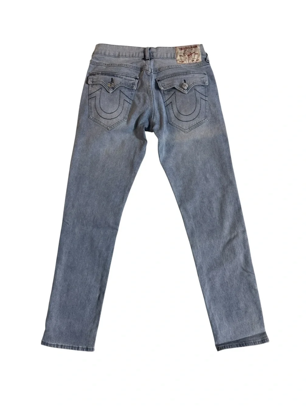 True Religion Blue Gray Slim Fit Jeans